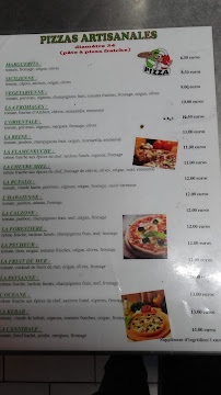 Pizzeria Pizzeria la gourmandise à Béziers - menu / carte