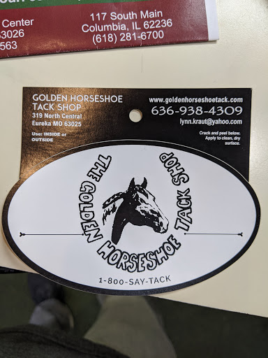 Tack Shop «Golden Horseshoe Tack Shop Inc», reviews and photos, 319 N Central Ave, Eureka, MO 63025, USA