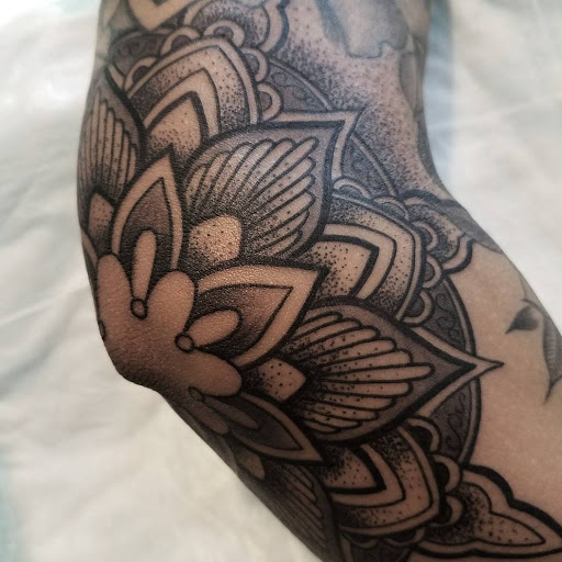 Explore women's arm tattoo ideas, creative tattoo ideas in San Antonio, available at Firme Copias Tattoo Studio