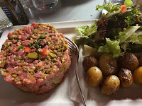 Steak tartare du Restaurant Le Bar à Vin à Romans-sur-Isère - n°1
