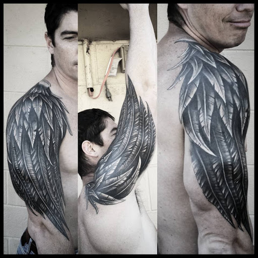 Explore male flower tattoo ideas, creative tattoo ideas in Minneapolis, available at The Ink Tailor LLC