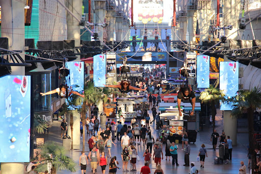 Tourist Attraction «SlotZilla Zip Line», reviews and photos, 425 Fremont St #160, Las Vegas, NV 89101, USA