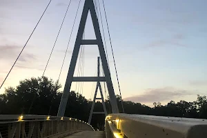 Charles City Suspension Bridge image