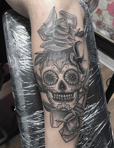 Explore fly fishing tattoo ideas, creative tattoo ideas in Silver City, available at Independent Ink Tattoo