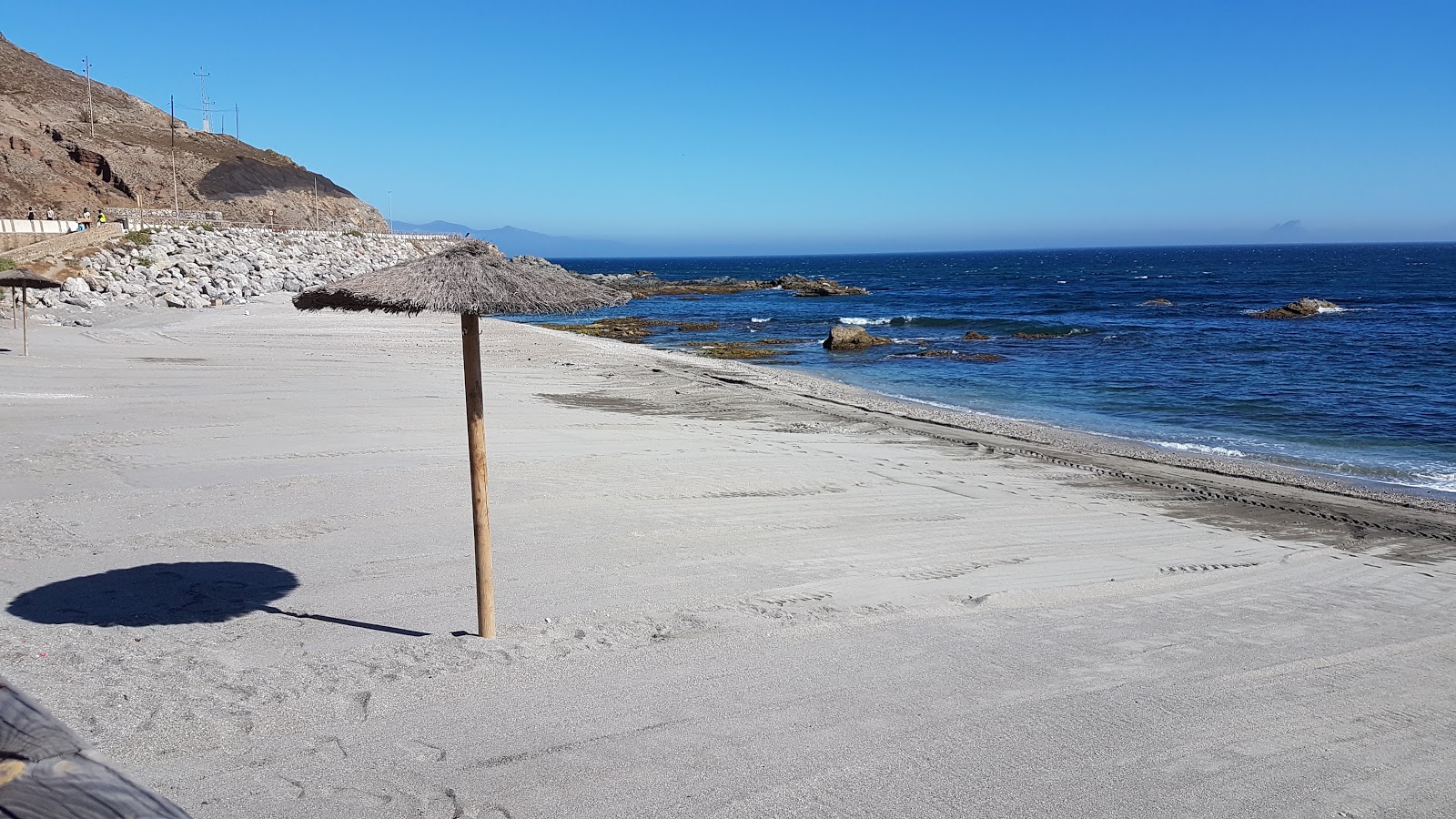 Photo de Playa Punta Blanca avec sable lumineux de surface
