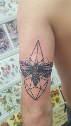 Explore family word tattoo ideas, creative tattoo ideas in Little Rock, available at THE ORIGINAL ARCH STREET TATTOO COMPANY EST.2014 FBAARON DALE STINSON