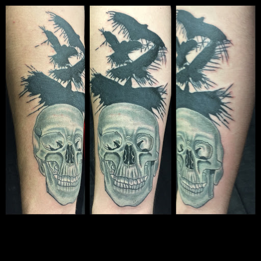 Explore spine tattoo ideas for females, creative tattoo ideas in Copperas Cove, available at Black Moon Tattoo Company