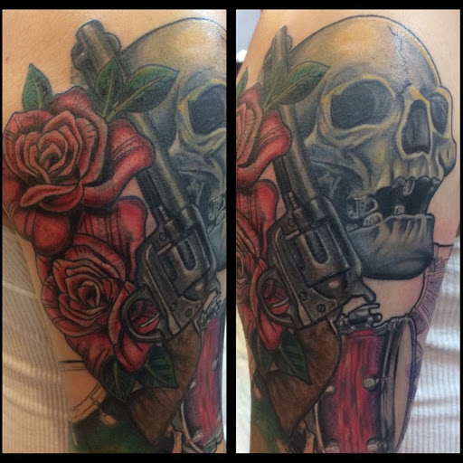 Explore tattoo ideas for young men, creative tattoo ideas in Midlothian, available at Firehouse Tattoos