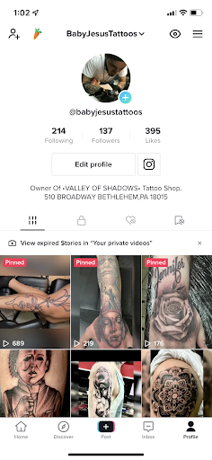 Explore rabbit tattoo ideas, creative tattoo ideas in Bethlehem, available at Valley Of Shadows