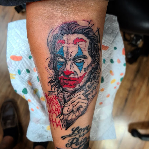 Explore ironman tattoo ideas, creative tattoo ideas in Houston, available at MS Studios Houstons Ink Therapy