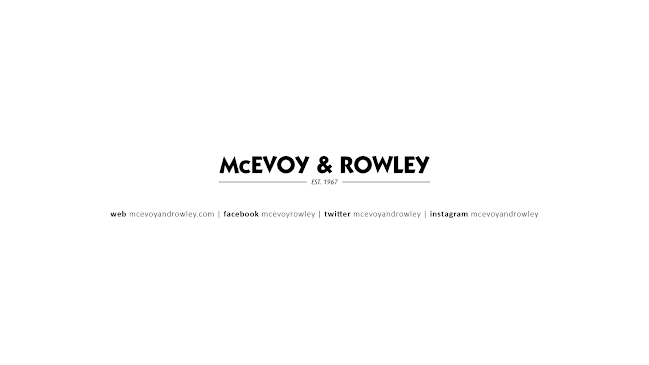 Comments and reviews of McEvoy & Rowley