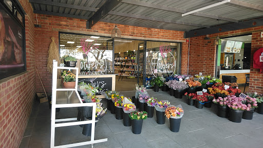 Typical flower shops in Johannesburg