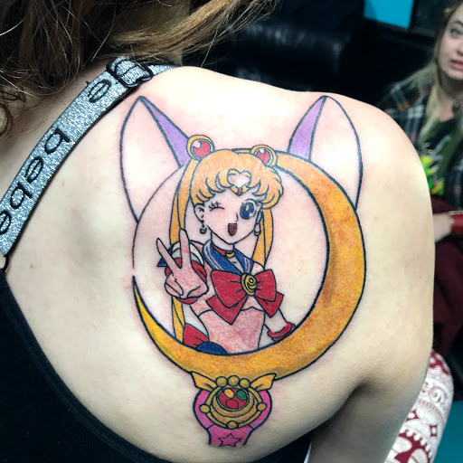 Explore beauty and the beast tattoo ideas, creative tattoo ideas in Monticello, available at 850 Tattoo Co.