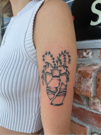 Explore water sign tattoo ideas, creative tattoo ideas in Saint Petersburg, available at Webbs Tattoo