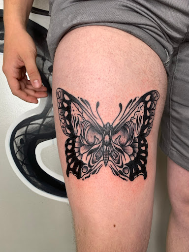 Explore tricep tattoo ideas, creative tattoo ideas in Lake Bluff, available at Evolution Body Arts