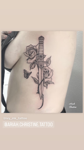 Explore chest tattoo men ideas, creative tattoo ideas in Kent, available at Ivy Ink Tattoo