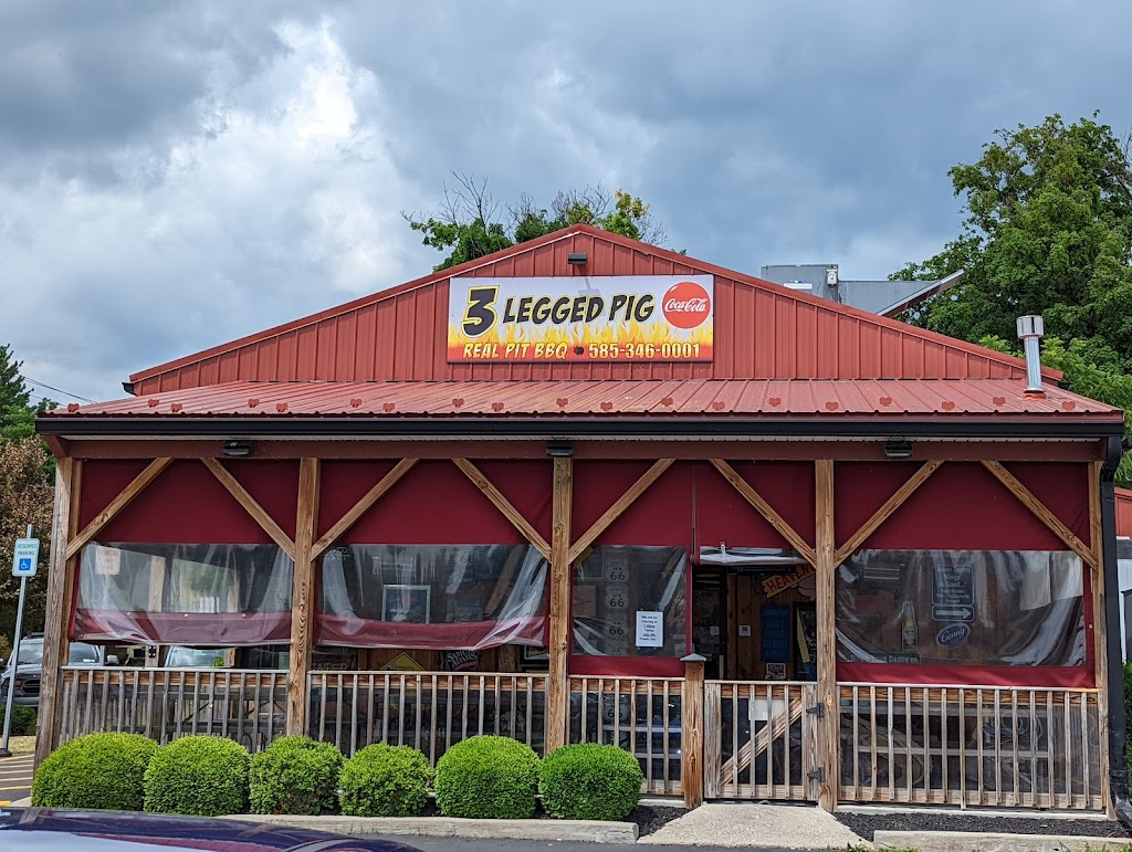 3 Legged Pig BBQ Real Pit BBQ 14480