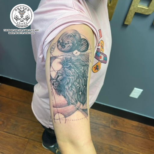 Explore texas tattoo ideas, creative tattoo ideas in Seattle, available at Dragon Tattoo