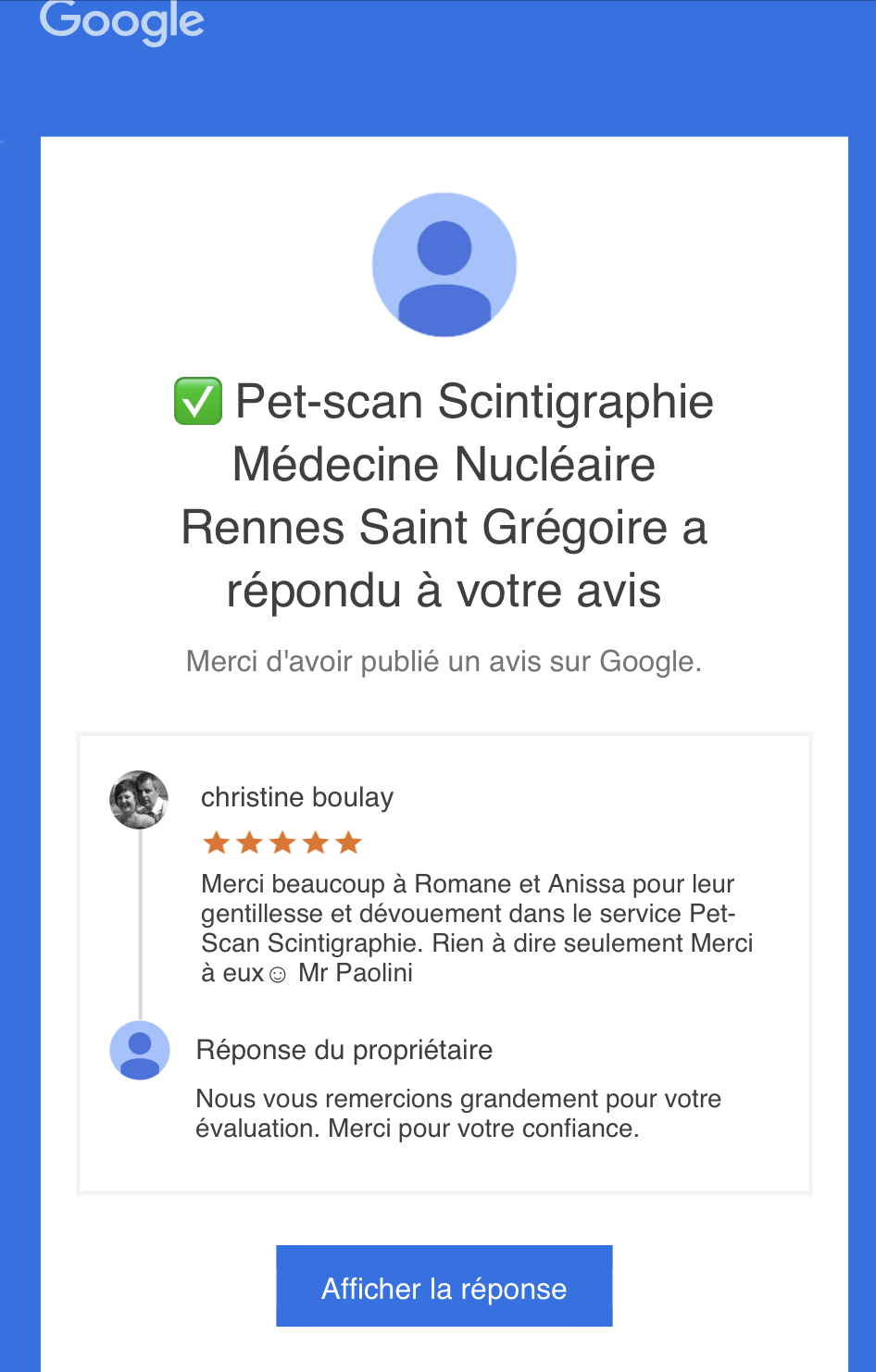 Photo n° 1 de l'avis de PAUL.A fait le 13/06/2022 à 16:23