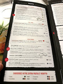 Vapiano Plan de Campagne Pasta Pizza Bar à Cabriès carte