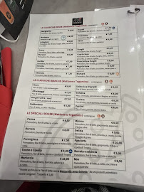 Menu du Panciotto Pizza e Ristoro à Collegno