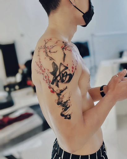 Explore mother name tattoo ideas, creative tattoo ideas in Orange, available at Baron Art Tattoo