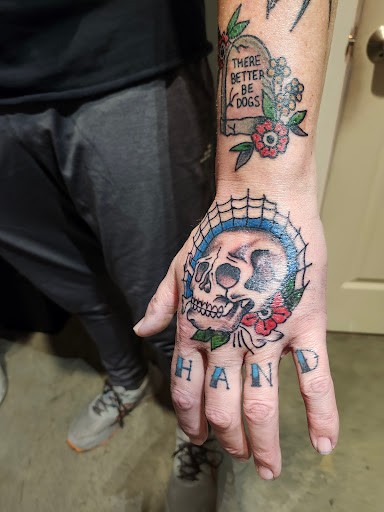 Explore religious chest tattoo ideas, creative tattoo ideas in Owensboro, available at Shaka Tattoo owensboro ky