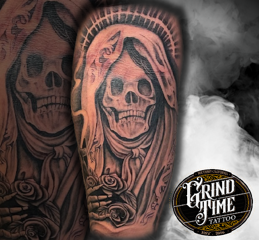 Tattoo Shop «Grind Time Tattoo Studio», reviews and photos, 3136 W Lincoln Ave, Anaheim, CA 92801, USA