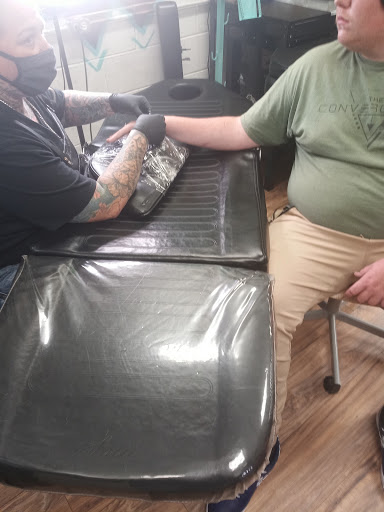 Explore maple leaf tattoo ideas, creative tattoo ideas in Cincinnati, available at UniquInk Tattoos & Piercings