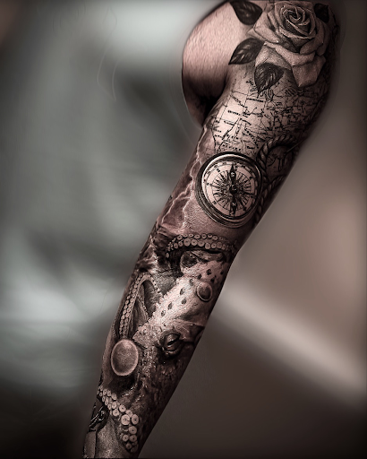 Find western themed tattoo ideas for your next unique tattoo in Wesley Chapel at Inkjutsu Tattoo Studio