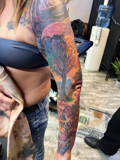 Explore rose tattoo ideas for men, creative tattoo ideas in Linn Creek, available at Hillard Skillard Tattoos, LLC.