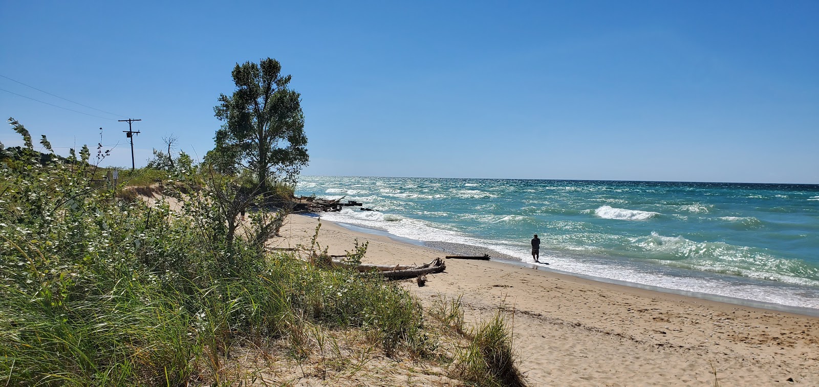 Photo of Point Betsie Beach with very clean level of cleanliness