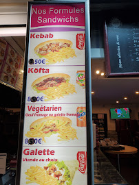 Kebab Le Bosphore à Pornichet - menu / carte