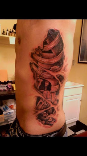 Explore invader zim tattoo ideas, creative tattoo ideas in Abington, available at Tiger Shark Tattoo