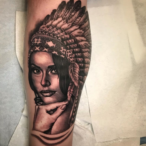 Explore female harry potter tattoo ideas, creative tattoo ideas in Atlanta, available at Golden Anchor Tattoo