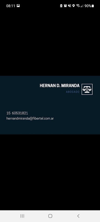 Hernan Miranda - Abogado -Despidos