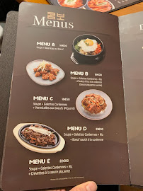 Restaurant coréen Geumsan à Beaune (la carte)