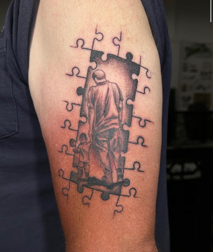 Explore charizard tattoo ideas, creative tattoo ideas in Peoria, available at Modern Ink Tattoo