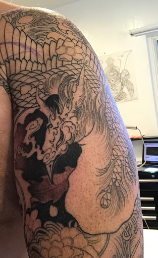 Explore dead by daylight tattoo ideas, creative tattoo ideas in San Diego, available at Guru Tattoo