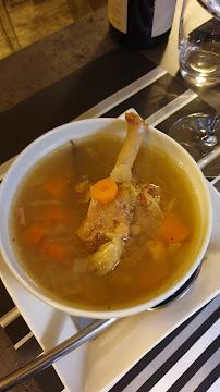 Soupe de poulet du Restaurant français Le Henri IV à Pau - n°4