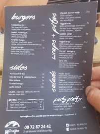 The Meltin' Pot à Mimizan menu