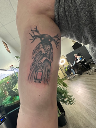 Explore boss tattoo ideas, creative tattoo ideas in Katy, available at Family Tattoo Studio