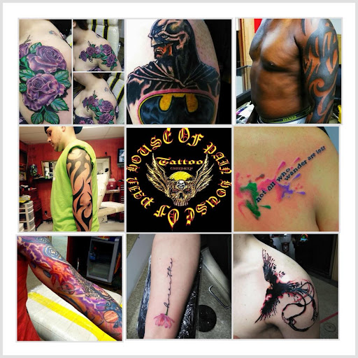 Find in between boob tattoo ideas for your next unique tattoo in Rockford at House Of Pain Tattoo co.