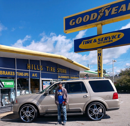 Auto Repair Shop «Hill’s Tire and Auto Service Repair - The Goodyear Store», reviews and photos, 415 W Taylor St, Griffin, GA 30223, USA