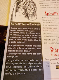 Grand Mère Augustine à Saint-Malo menu