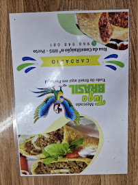 Tuga brasil pastel e caldo de cana à Porto menu