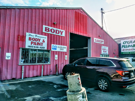 Auto Body Shop «San Francisco Body & Paint», reviews and photos, 1630 Evans Ave, San Francisco, CA 94124, USA