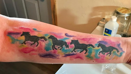 Explore tattoo ideas for first born daughter, creative tattoo ideas in Vermillion, available at IKTOMI-INK Tattoo Experience