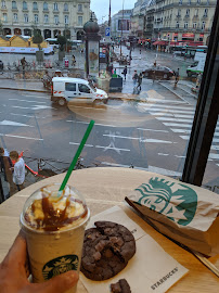 Café du Restaurant servant le petit-déjeuner Starbucks à Paris - n°9