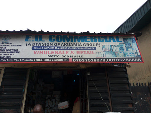 E.O Commercial, Woji, Nigeria, Stationery Store, state Rivers